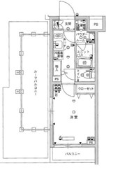 スカイコート蒲田EASTの物件間取画像